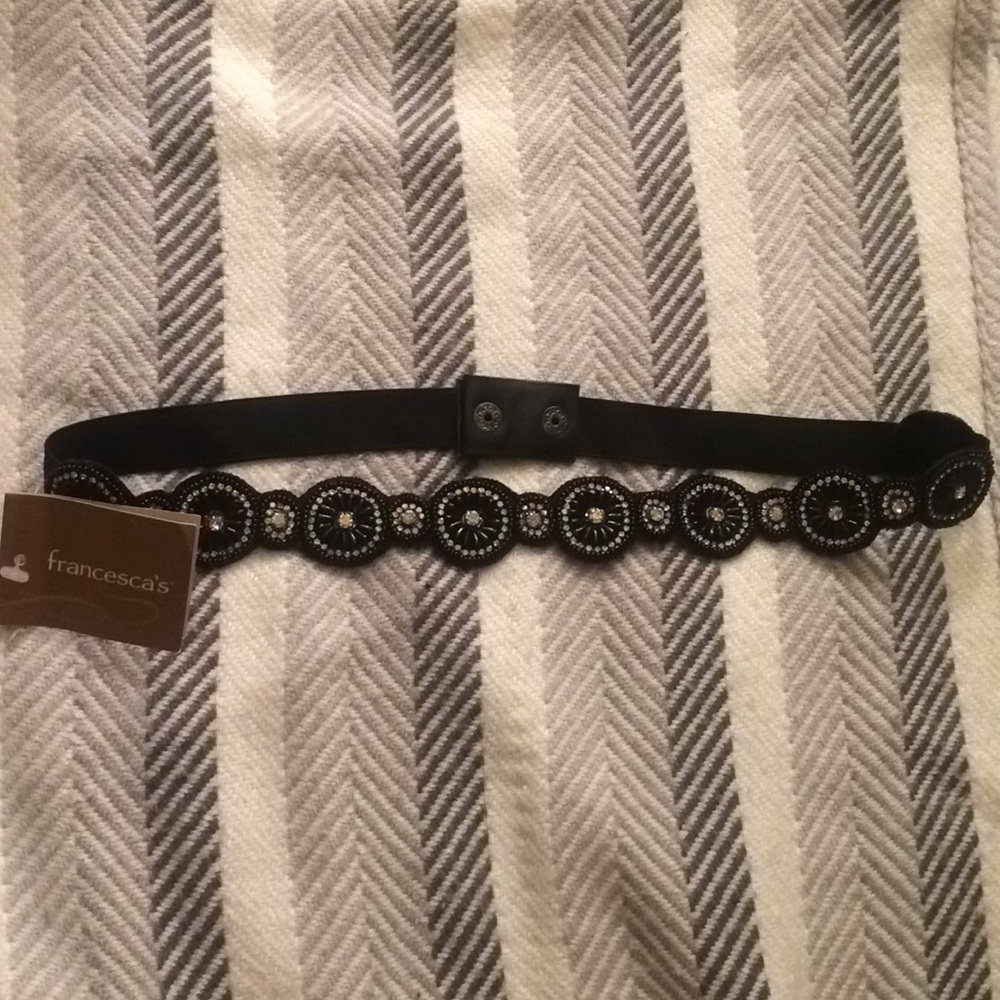 FRANCESCA'S embellished belt WITH TAGS